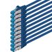 1aTTack.de 10m - CAT6a - Blauwe netwerkkabel - 10 stuks CAT 6 A patchkabel 10000 Mbit/s SFTP PIMF 500 MHz Compatibel met CAT5 CAT6 CAT7 DSL internet switch router