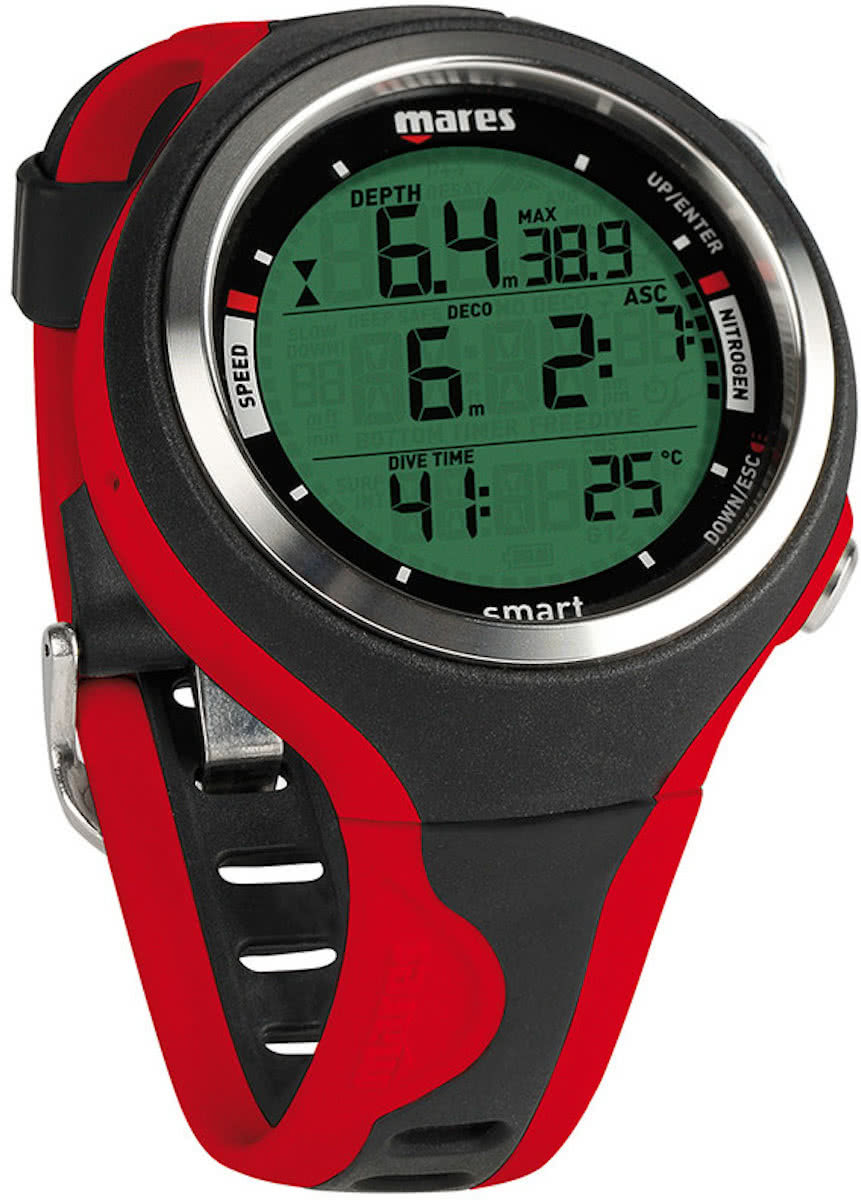 Mares Smart - Duikhorloge - Rood