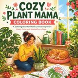 Cozy Plant Mama: A Coloring Book for Plant Lovers Everywhere