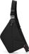Unyqoos Sacoche antivol imperméable bandoulière poitrine sac bandoulière sac à dos vélo sport nylon noir unisexe adultes