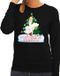 Bellatio Decorations Shoppartners Bv Foute kersttrui / sweater zwart - Marilyn Monroe - Dont Fart at Christmas M