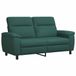 vidaXL Bank Donkergroen Stof 178 x 90 x 95 cm
