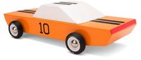 Candylab GT10 Houten Speelgoedauto - Americana Muscle Car Design - Oranje