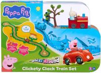 Peppa Pig Whizz Around Clickety Clack Treinset