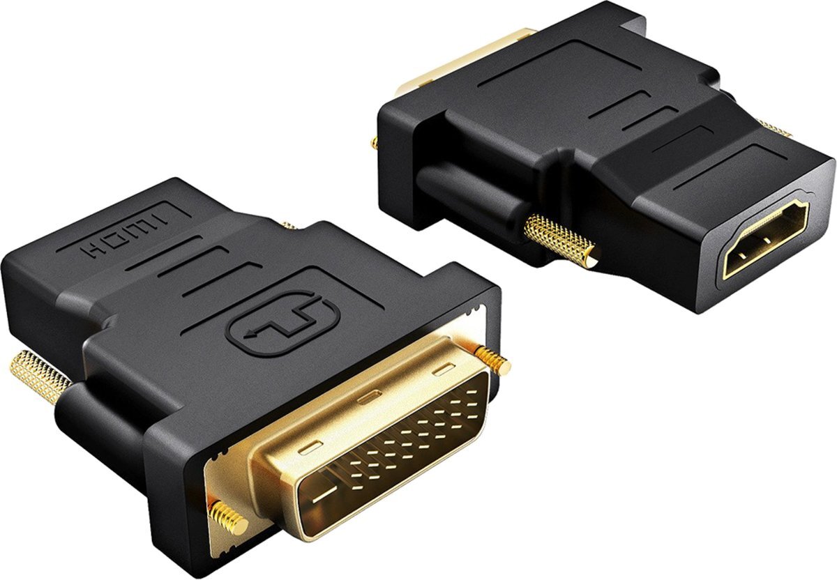 Mmobiel HDMI / DVI Adapter / Vergulde connectoren / 1080p Full HD