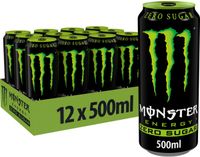 Monster Energy 2x Regular Zero Sugar