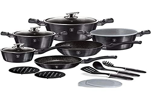Berlinger Haus 18-delige kookgereiset, Metallic Line Carbon Pro Edition