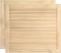 vidaXL Lamellenkastdeuren 2 stuks 39,5x49,4 cm massief grenenhout