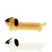 Rex London Pince à cheveux enfant Chien saucisse (x2)