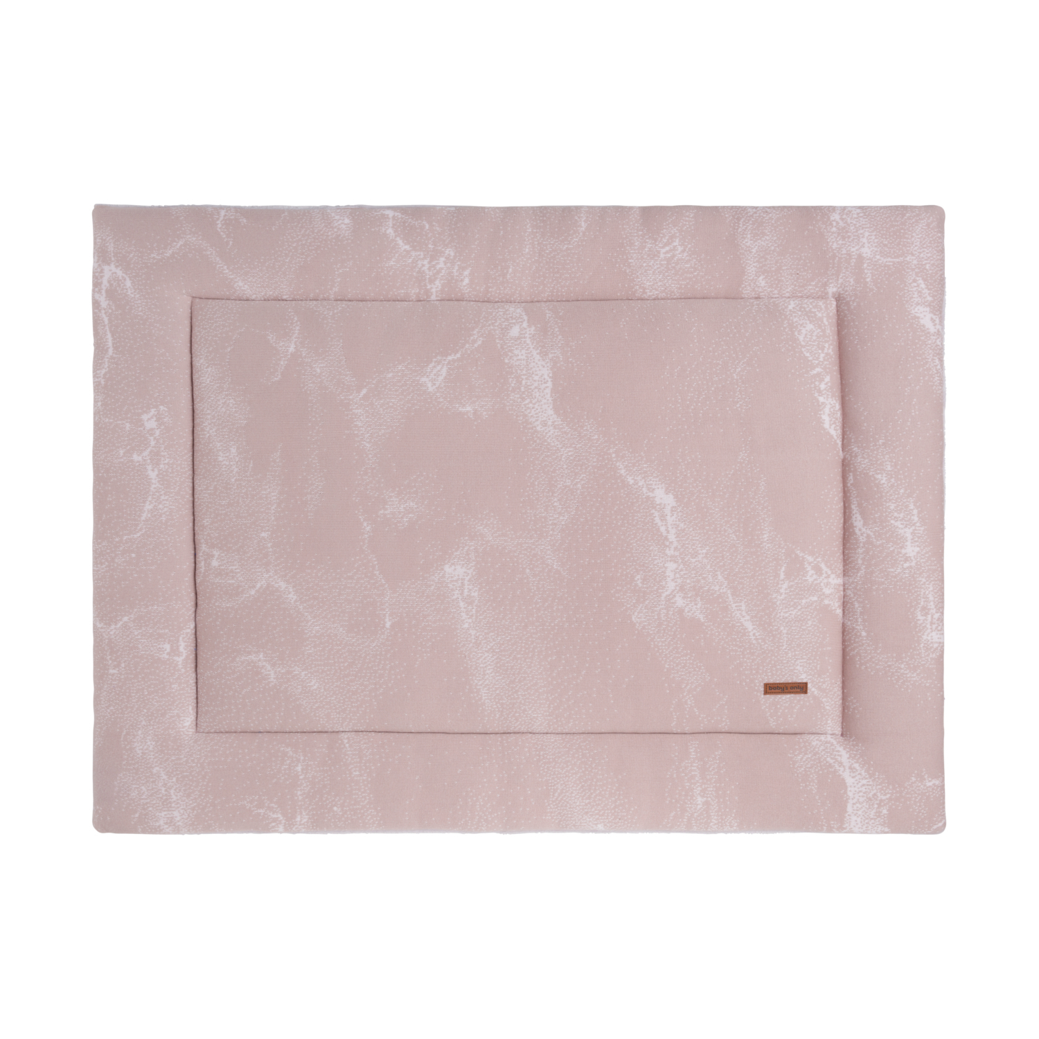 Baby's Only Marble Boxkleed Oudroze / Classic Roze 85 x 100 cm