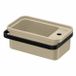 QeramiQ Élan Fontein - 45x27cm - 1 kraangat - keramiek - handdoekbeugel - mat beige