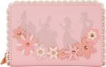 Loungefly Portefeuille zippé vitrail Princesse Disney