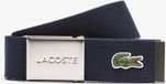 Lacoste Heren Kledingriem - Navy Blue - 110cm