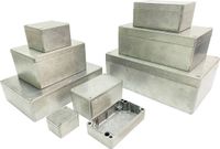 Gainta G107 Universele behuizing 125 x 80 x 40 Aluminium Aluminium gelegeerd Aluminium (naturel) 1 stuk(s)
