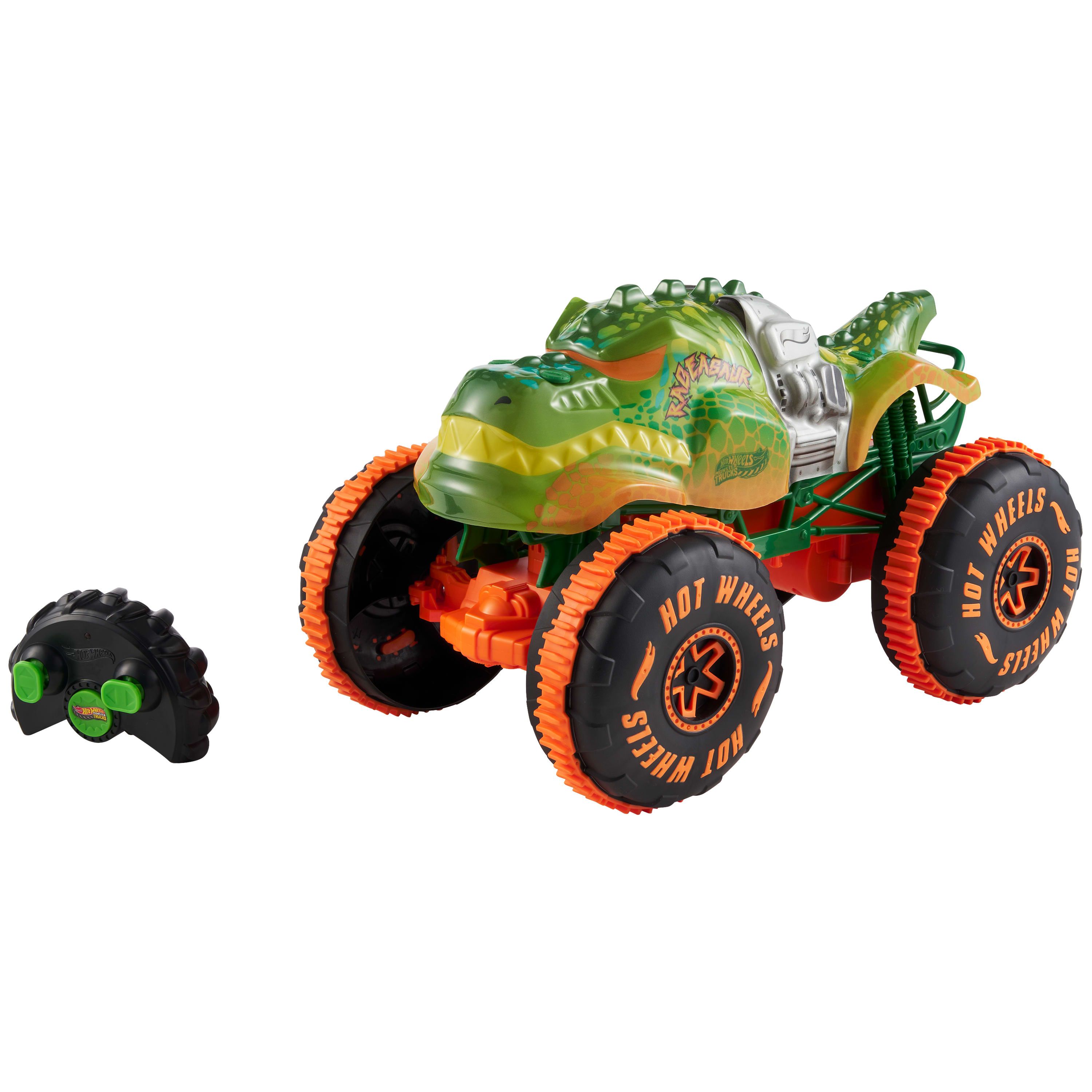 Hot Wheels Monster Trucks 1:15 Scale RAGEASAUR RC Vehicle