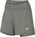 Nike Pro Dri-Fit 2-in-1 short voor dames, licht army/wit, HJ1204-320, XL