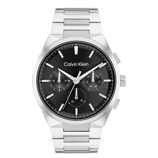 Calvin Klein CK25200459 Heren Horloge - Zilverkleurig - 44 mm