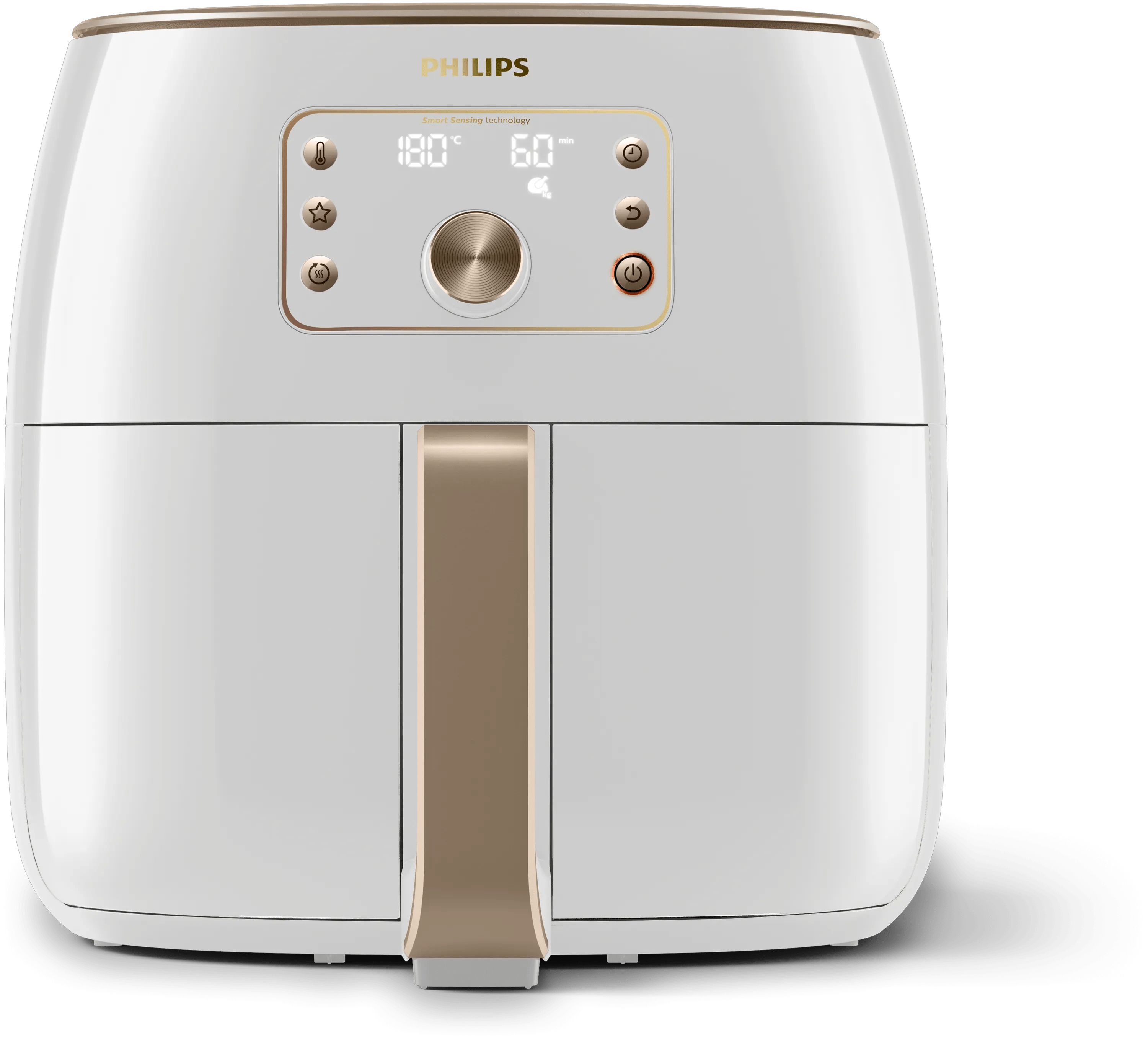 Philips Premium Airfryer XXL HD9870/20 - Heteluchtfriteuse - 1.4 kg - Wit/Koper