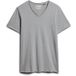 Superdry T-shirt gemêleerd met V-hals en raw edges