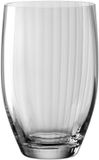 LEONARDO Poesia Glas voor zomerdrankjes, 460 ml, Glas, Grijs