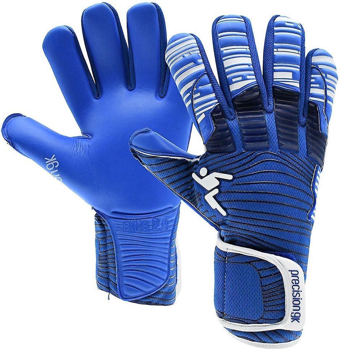 Precision keepershandschoenen Elite 2.0 Grip blauw