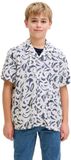 JACK&JONES JREBBLOSSOM AOP RESORT SHIRT SS JNR Jongens Overhemden
