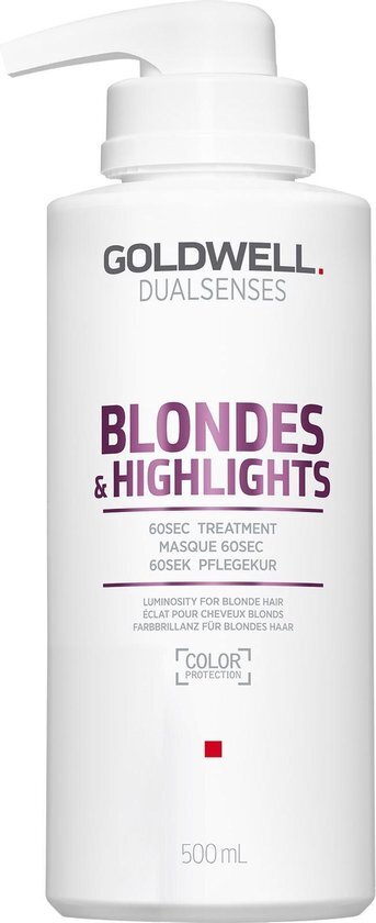 - Goldwell Dualsenses Blondes & Highlights 60 sec. Treatment 500ml