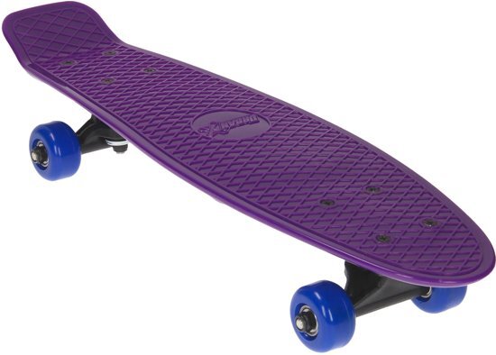 Thim Plastic Skateboard Paars 55cm - Penny Board