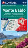 129 KOMPASS Wanderkarte 129 Monte Baldo, Malcesine, Nago-Torbole, Garda 1:25.000