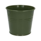 Icecat Pot de fleurs, zinc, vert foncé