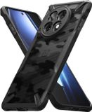 Ringke Fusion X | Hoesje Geschikt voor OnePlus 13R | Back Cover | Militaire Standaard | Camo Zwart
