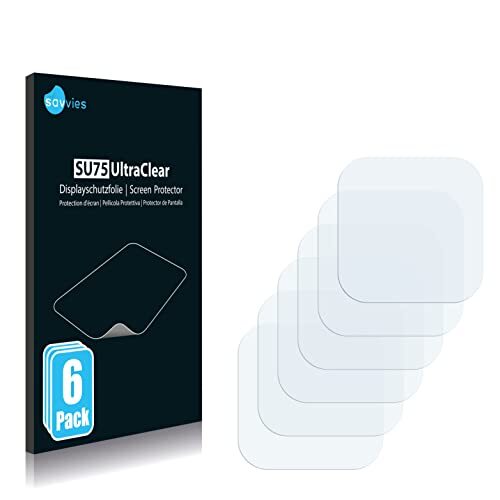 Savvies 6x Schermbeschermer compatibel met GoPro Hero 11 mini Lens (Behuizing) Screen Protector ultra transparant