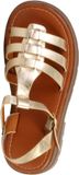 Super Mode He Valentine Kindersandalen met riempje Goudkleurig Maat 32