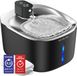 CatElite® Premium Drinkfontein Kat | Stream - Draadloos - Waterdispenser met Sensor en Accu - Incl. 2 Filters - 4L Waterfontein Kat - Kattenfontein - Fluisterstil - RVS Zwart