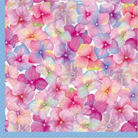 Dekoratief Flower Explosion Servetten 33x33cm 20 Stuks