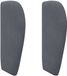 vidaXL Hoofdbord oor Dim Grijs 40 x 23 x 6 cm Fluweel