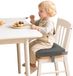 Unyqoos® Siège rehausseur portable et lavable pour enfants avec ceintures de sécurité