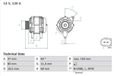 Bosch Alternateur 0 986 042 820