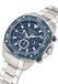 Nautica Nct Bluesail Analoog Horloge Blauw Case: 100% Stainless Steel | Armband: 100% Stainless Steel 46 mm
