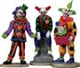 Lemax Evil Sinister Clowns - Set de 3