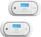 X-Sense XC01 Koolmonoxidemelder - 2 stuks - 10 jaar batterij - Figaro® sensor - Wit