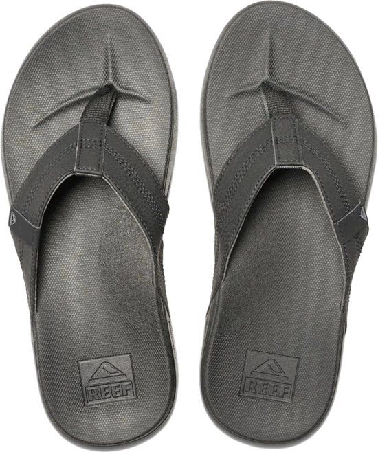 Reef Cushion Phantom Heren Slippers - Black - Maat 37.5