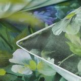 Gladys Designers Guild Gladys Blossom Dekbedovertrek Katoen Satijn Tweepersoons 260x240 cm Medium Groen