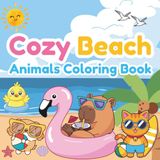 Cozy Beach Animals Coloring Book