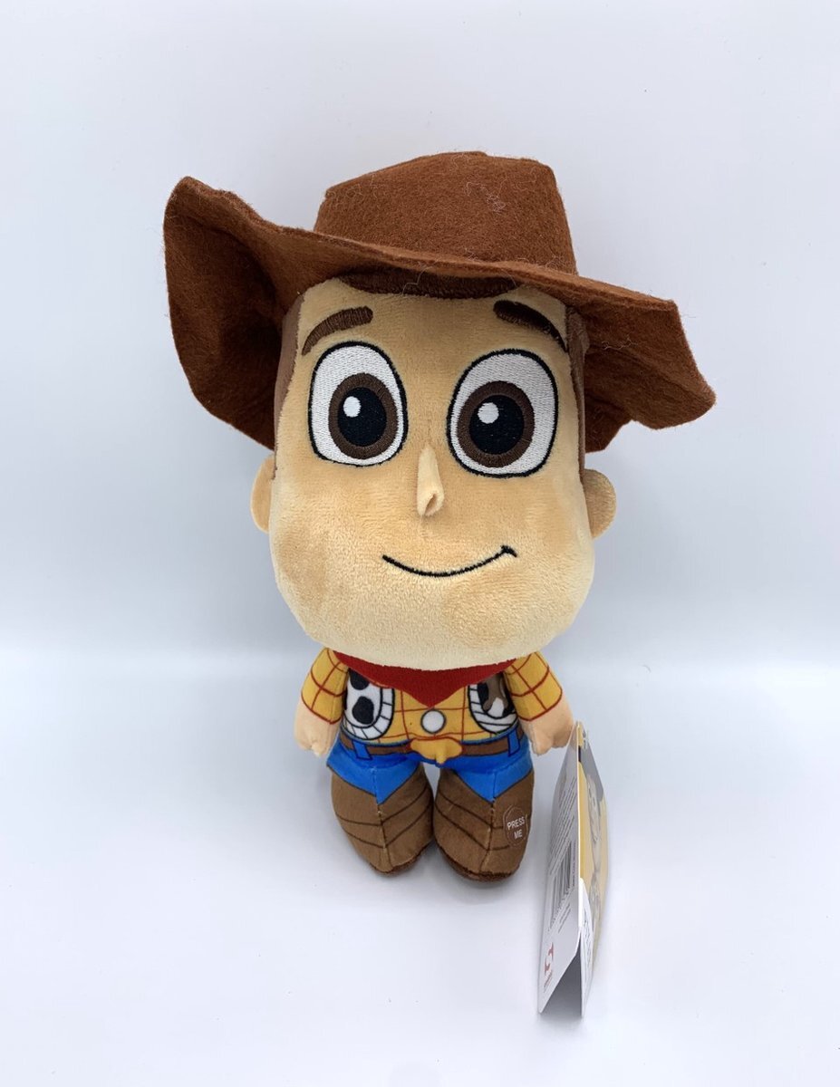 Disney Woody Bighead Palz Toy Story pluche dier met geluid 30cm