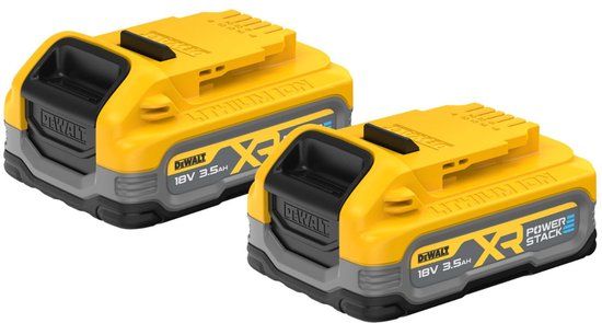 DeWALT DCBP318S2 2x 3.5Ah POWERSTACK 18V XR Accu