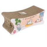 zooplus Exclusive 2in1 Kartonnen Krabmeubel met Kattenkruid