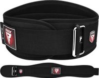 RDX Sports x3 Gewichtsriem - Neopreen - Zwart - XL - 5054421894194