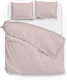 Zo!Home ZoHome Lino Dekbedovertrek - Litsjumeaux XL - 260x200/220 cm - Shell Nude