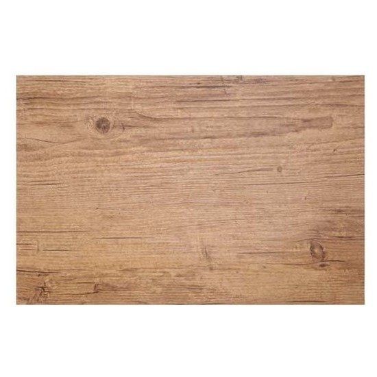 Cosy&Trendy Placemat lichtbruine hout print 45 cm
